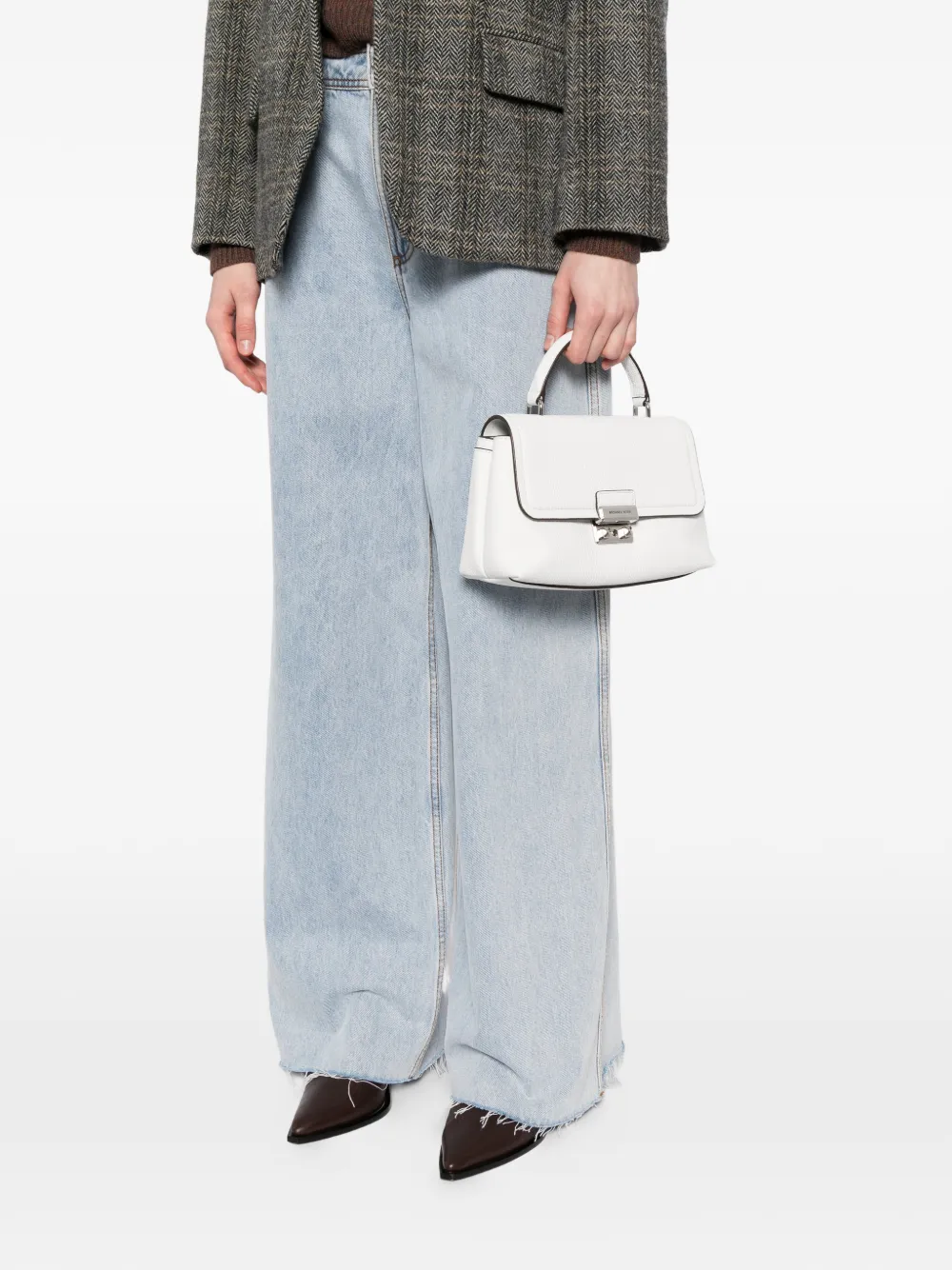 Michael Kors Leren shopper - Wit