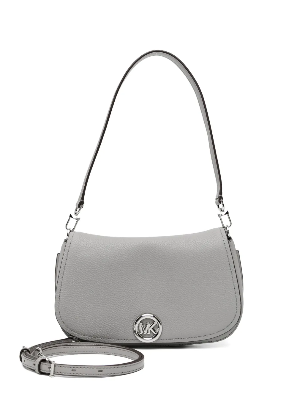 Michael Kors Nolita Medium Leather Convertible Shoulder Bag - Grigio