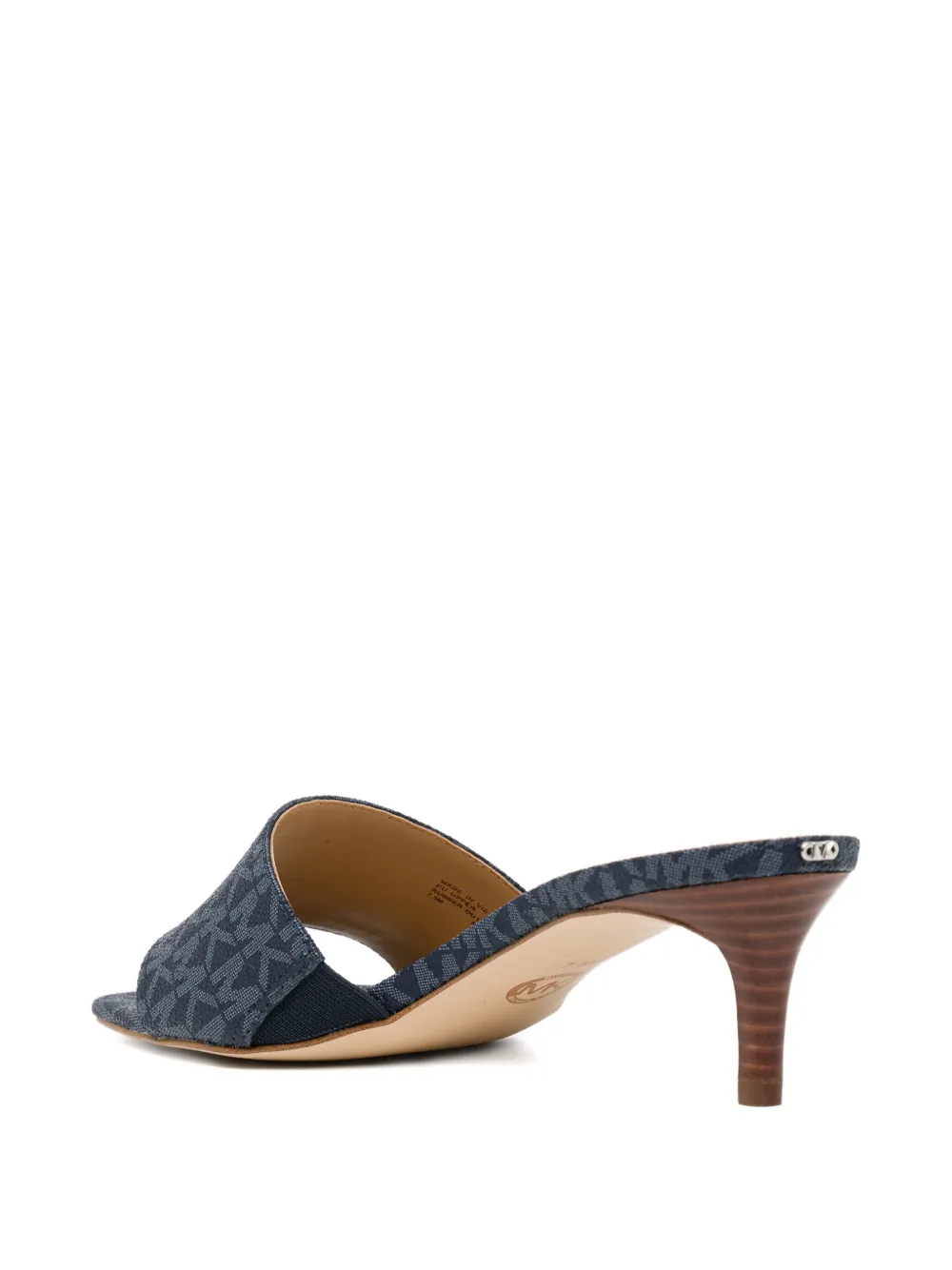 Michael Kors Merriam Kitten Heel Sandal Blauw