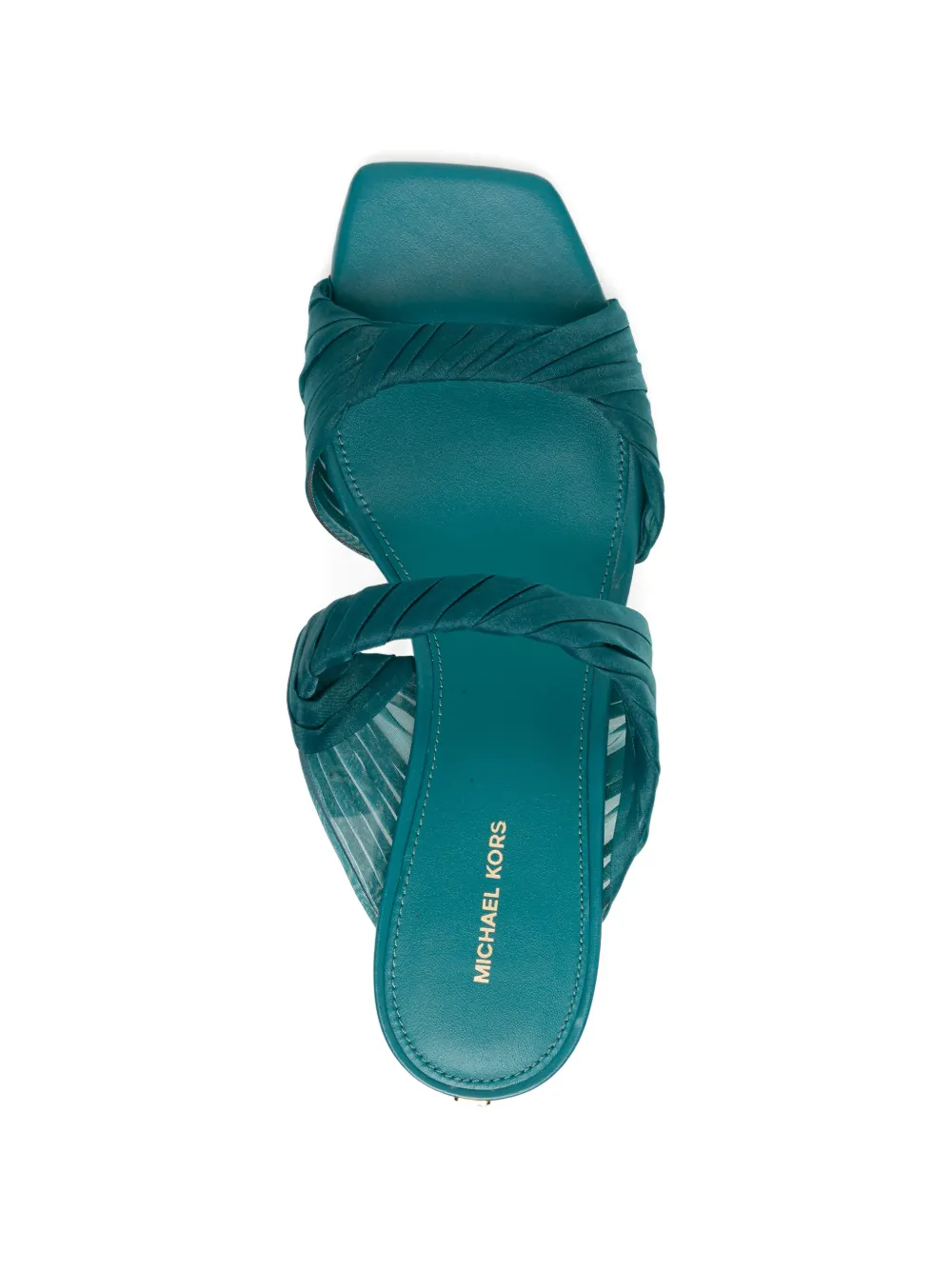 Michael Kors Limited-edition Kiana tulen sandalen Groen