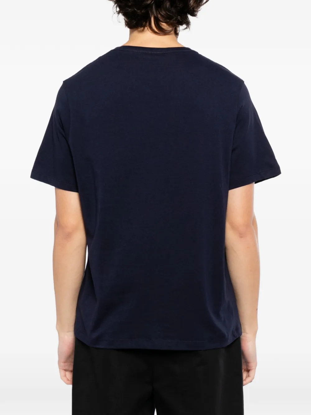 Michael Kors T-shirt met monogram logo en zak Blauw