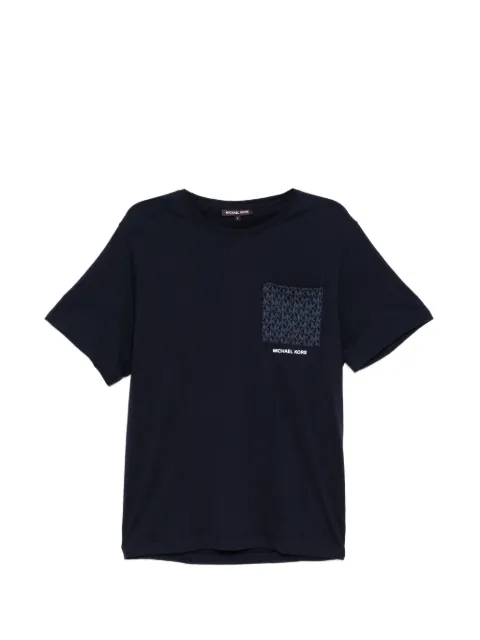 Michael Kors logo monogram pocket T-shirt