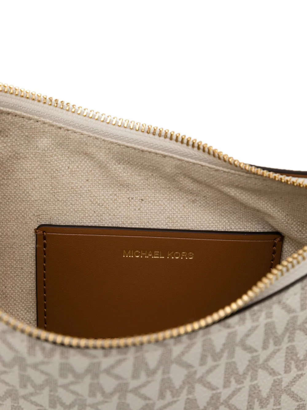 Michael Kors Medium Nolita schoudertas Beige