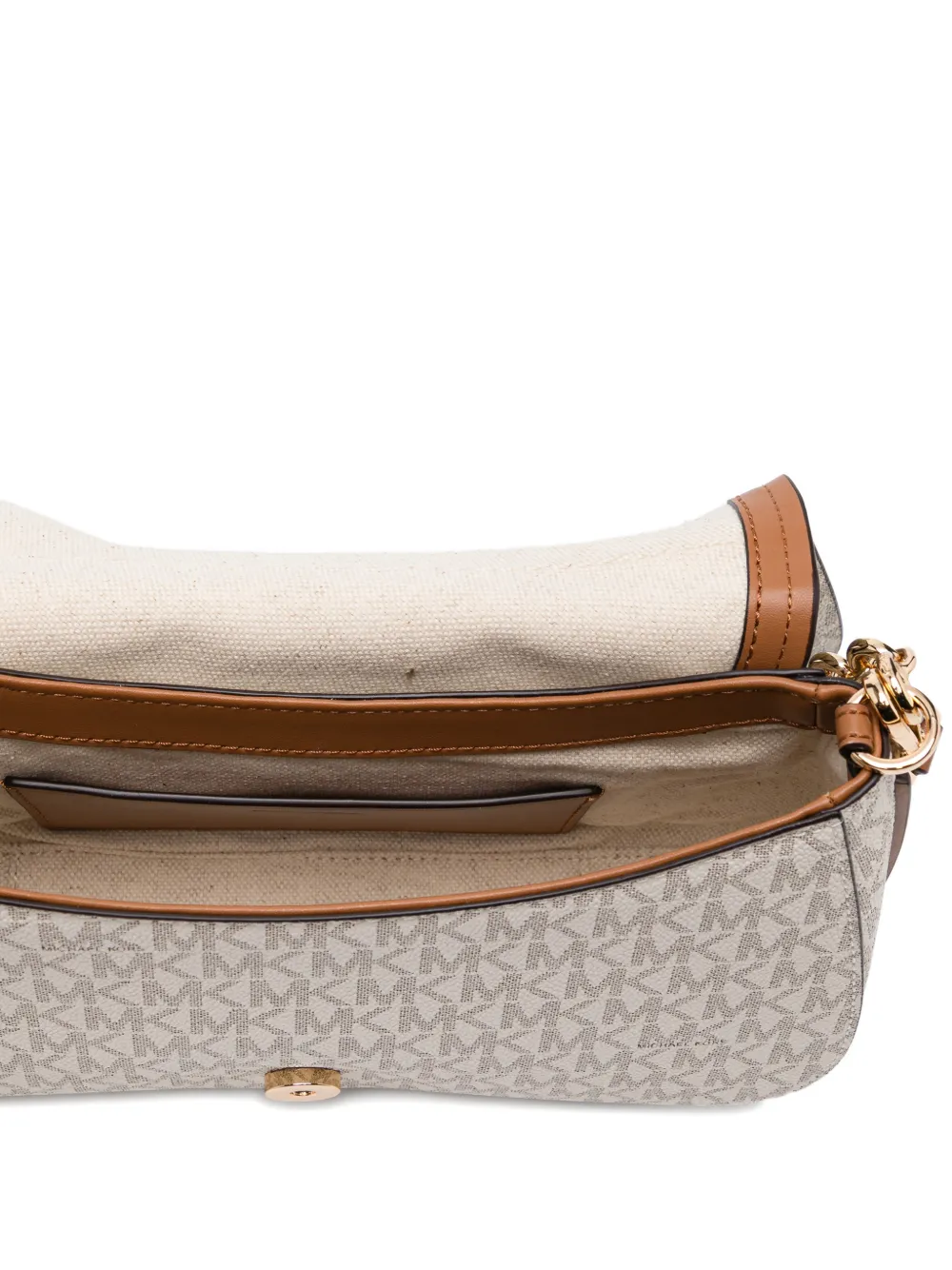 Michael Kors Nolita schoudertas Beige