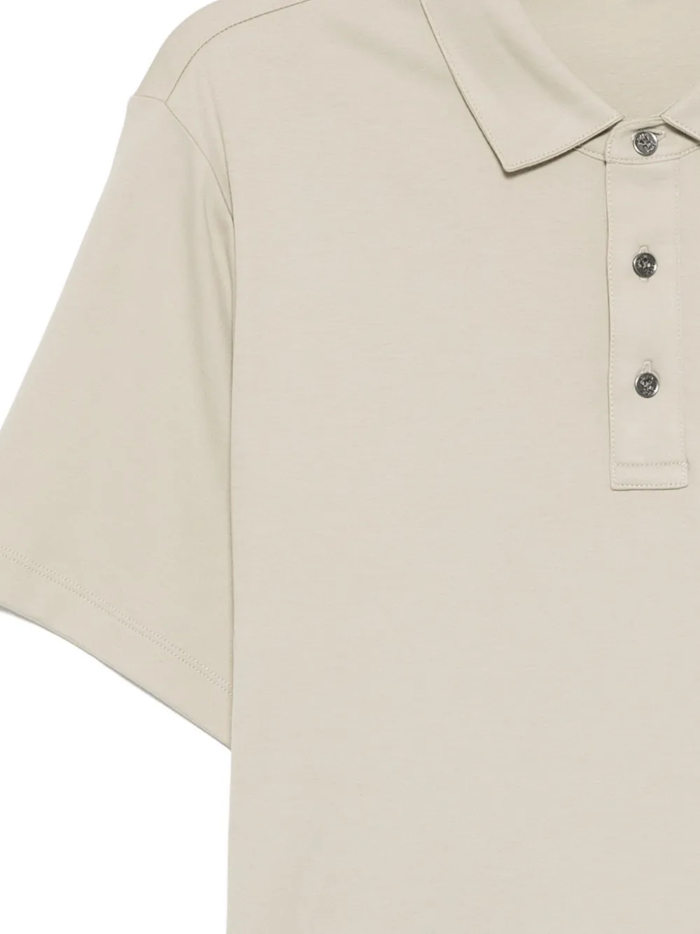 Michael Kors Poloshirt met geborduurd logo Beige