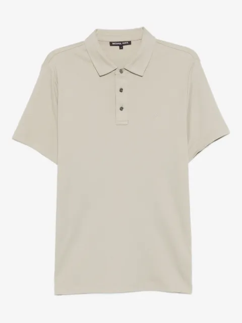 Michael Kors logo-embroidered polo shirt