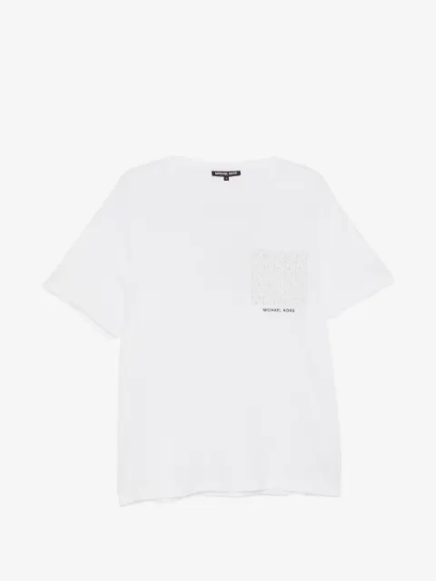 Michael Kors logo monogram pocket T-shirt