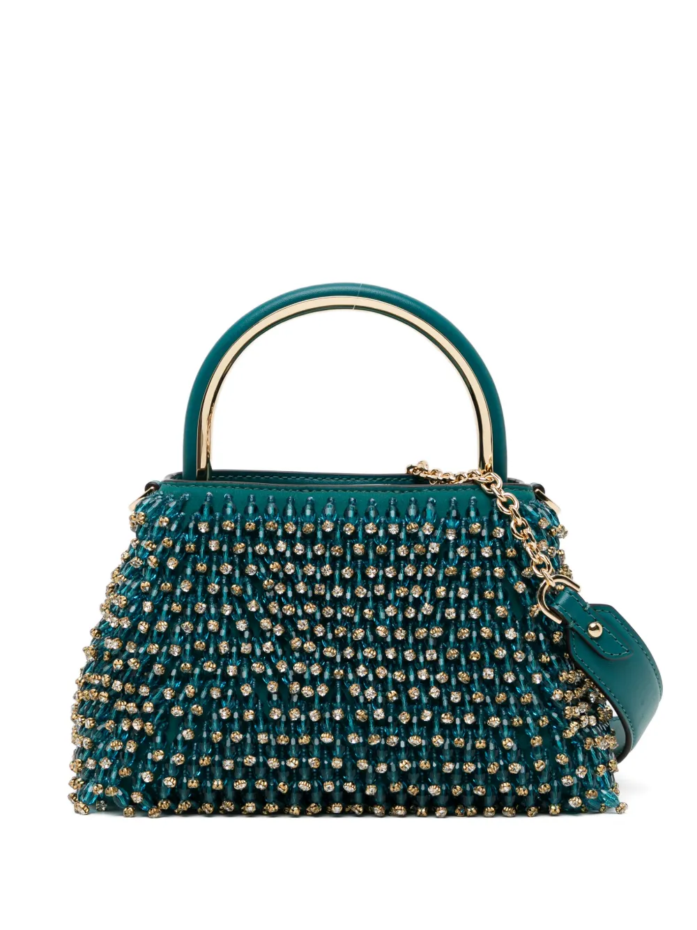 Michael Kors limited-edition Rosie embellished bucket bag - Verde