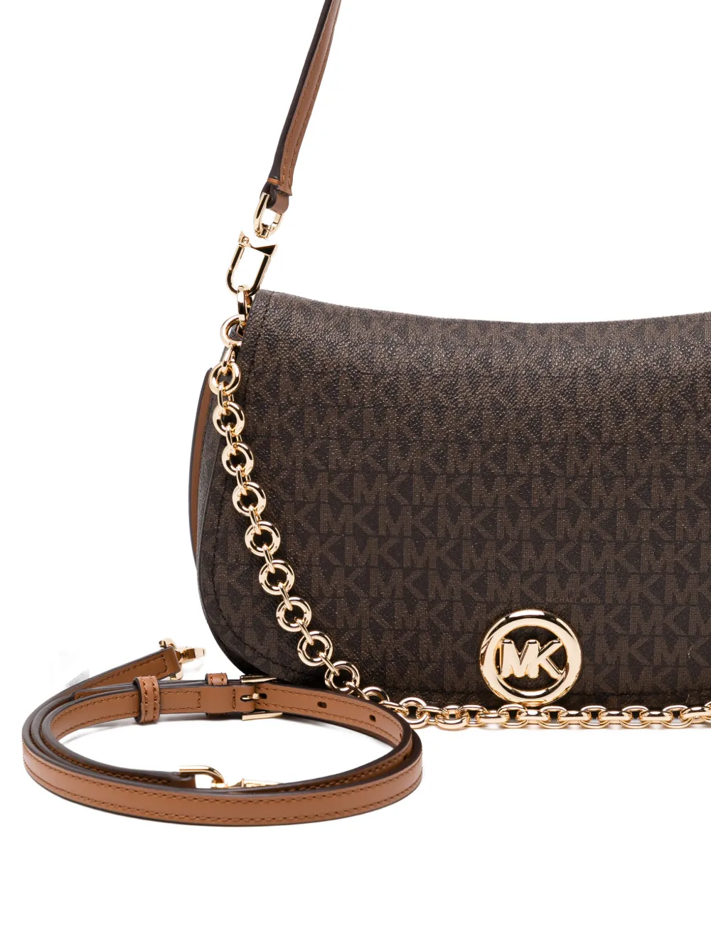 Michael Kors Nolita schoudertas Bruin