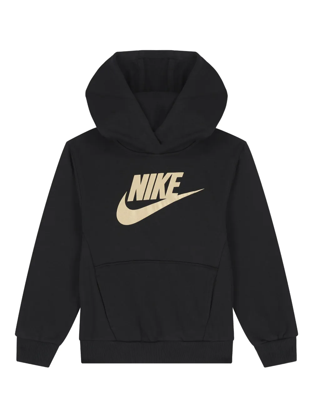 Nike Kids' Logo-print Hoodie In Black