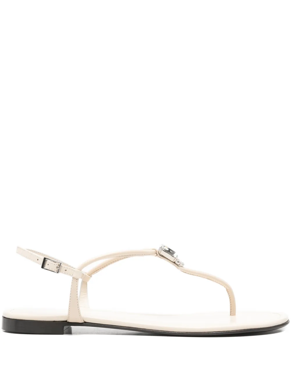 Giuseppe Zanotti Sandalen met verfraaid bandje Beige