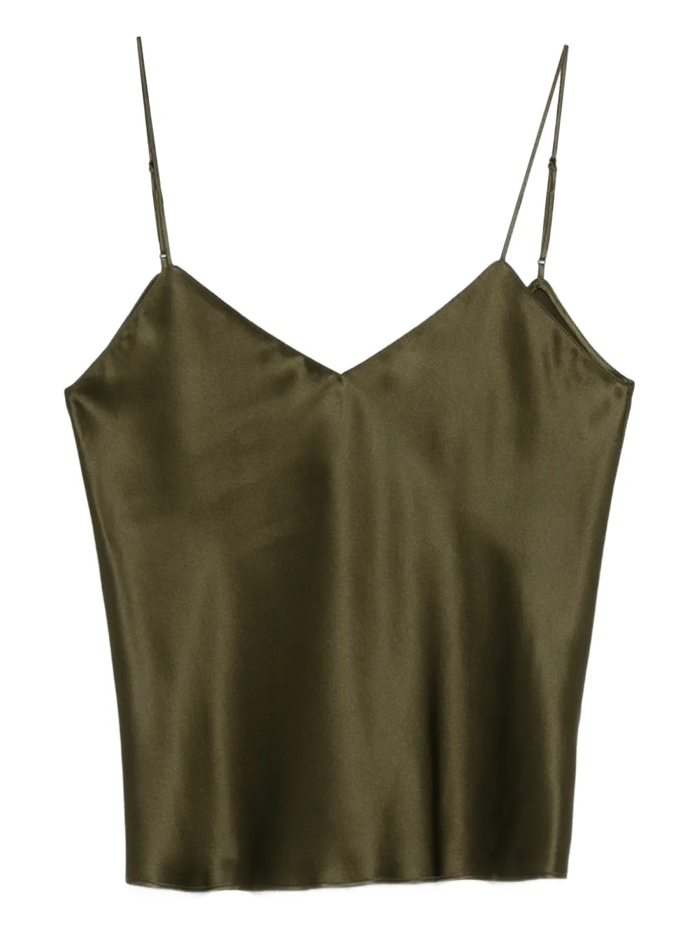 Olivia von Halle Bliss spaghetti-strap 'pyjama (set of two) - Verde