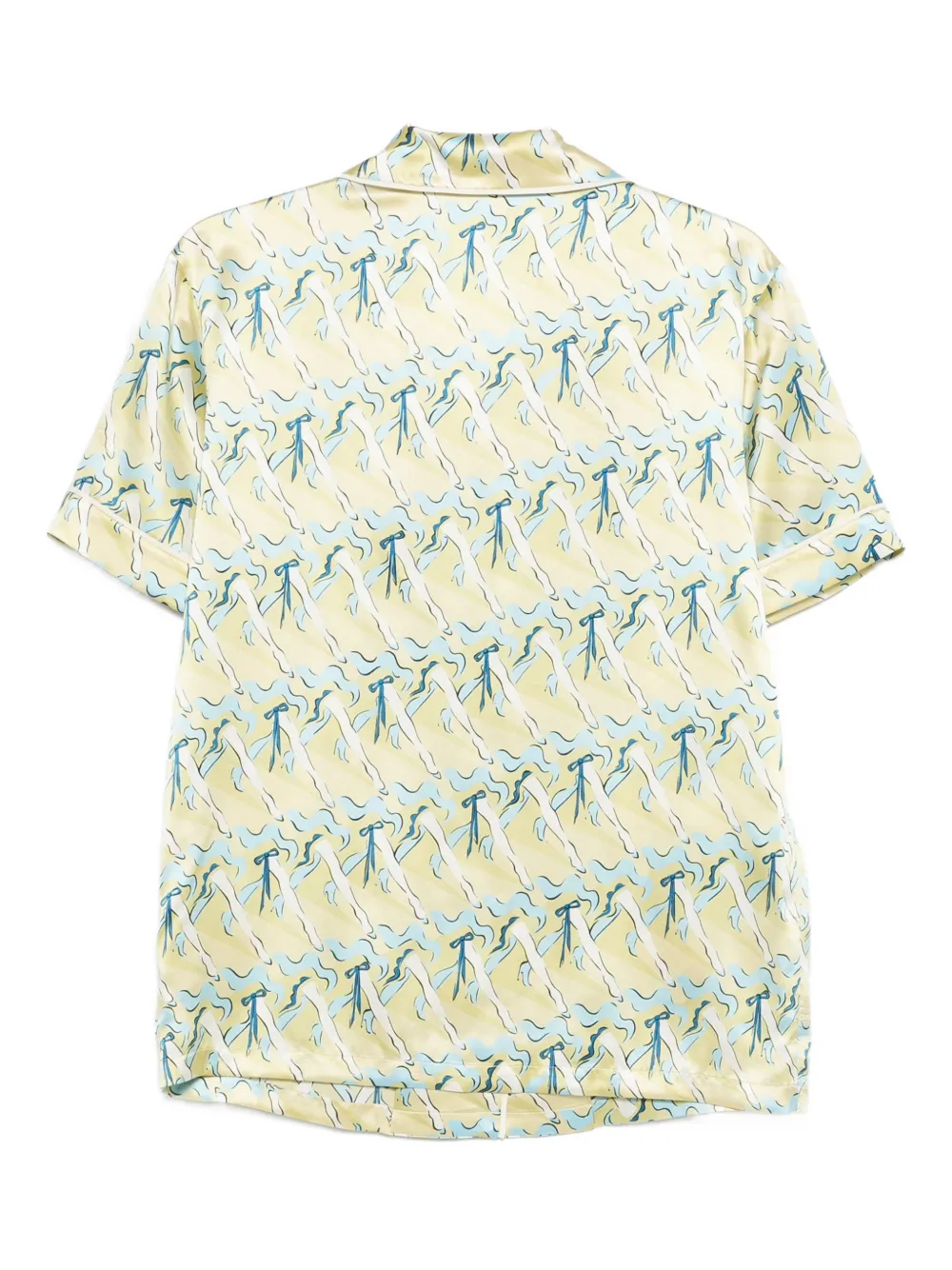 Olivia Von Halle Ingo Loulou Printed Pyjama (set Of Two) In Neutral