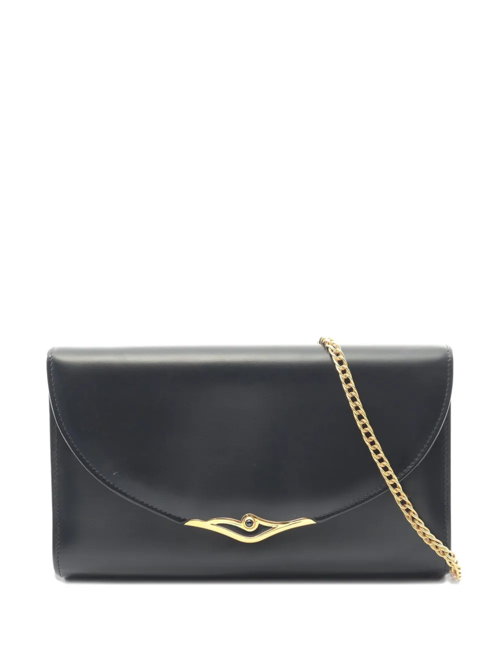 Cartier 2010-2025 Leather Sapphire Chain crossbody bag - Nero