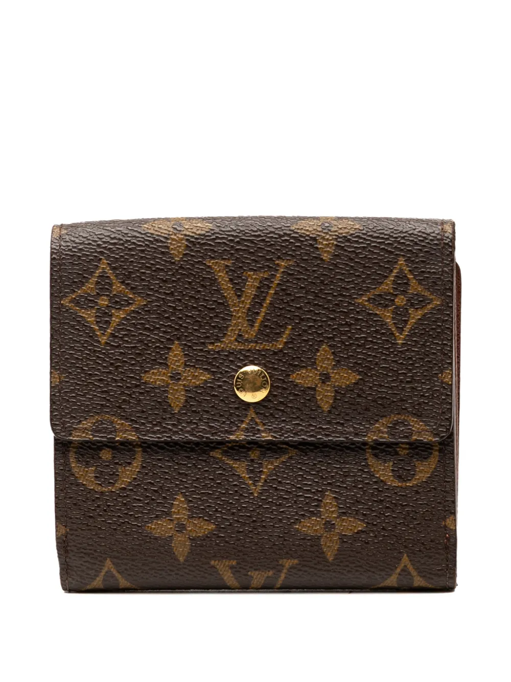 Louis Vuitton Pre-Owned 2002 Monogram Portefeuille Elise Wallet small wallets | Brown | Image 1