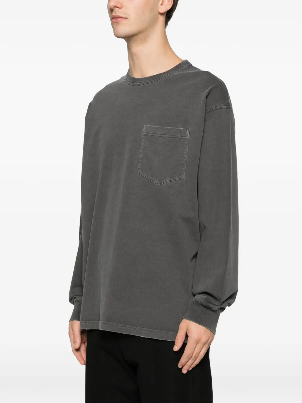 Carhartt WIP Torion T-shirt met zak en lange mouwen Grijs