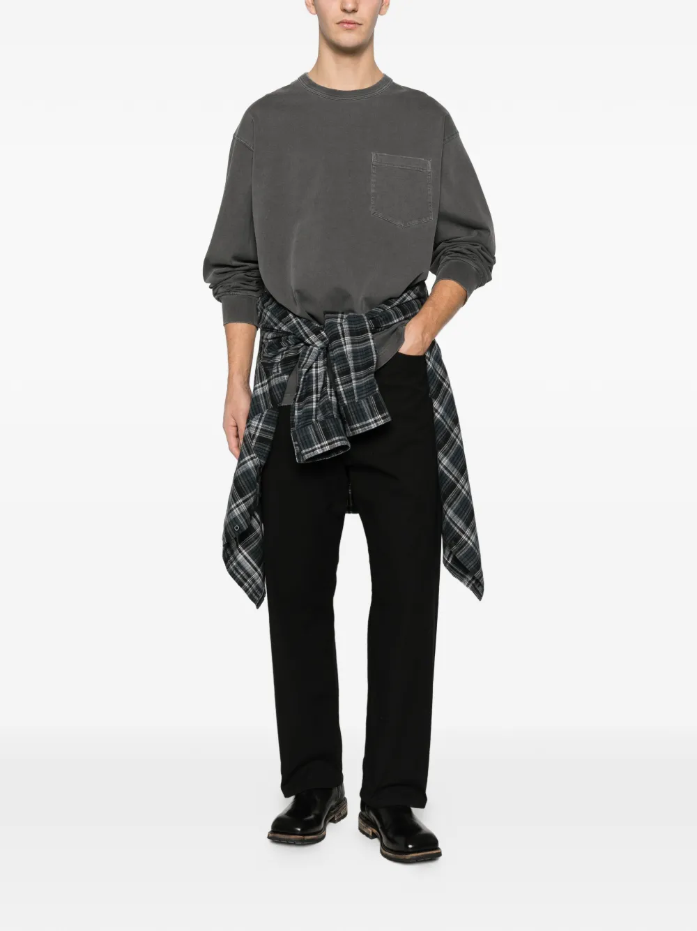 Carhartt WIP Torion pocket long-sleeve T-shirt - Grijs