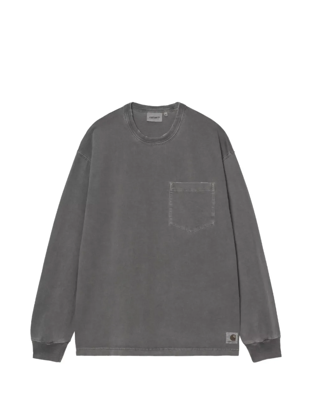 Carhartt WIP Torion T-shirt met zak en lange mouwen Grijs