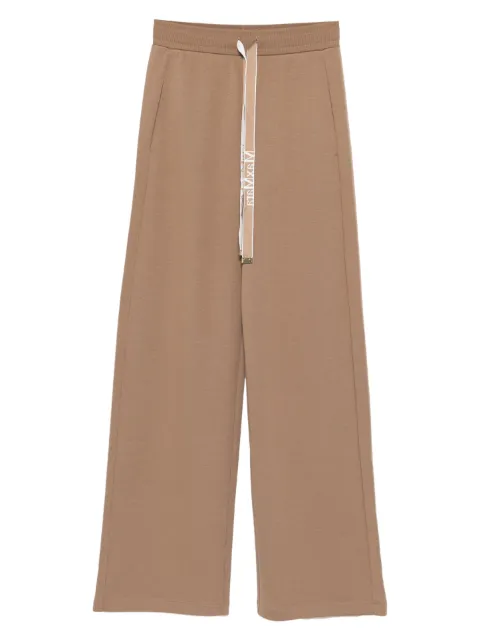 'S Max Mara logo-drawstring track pants