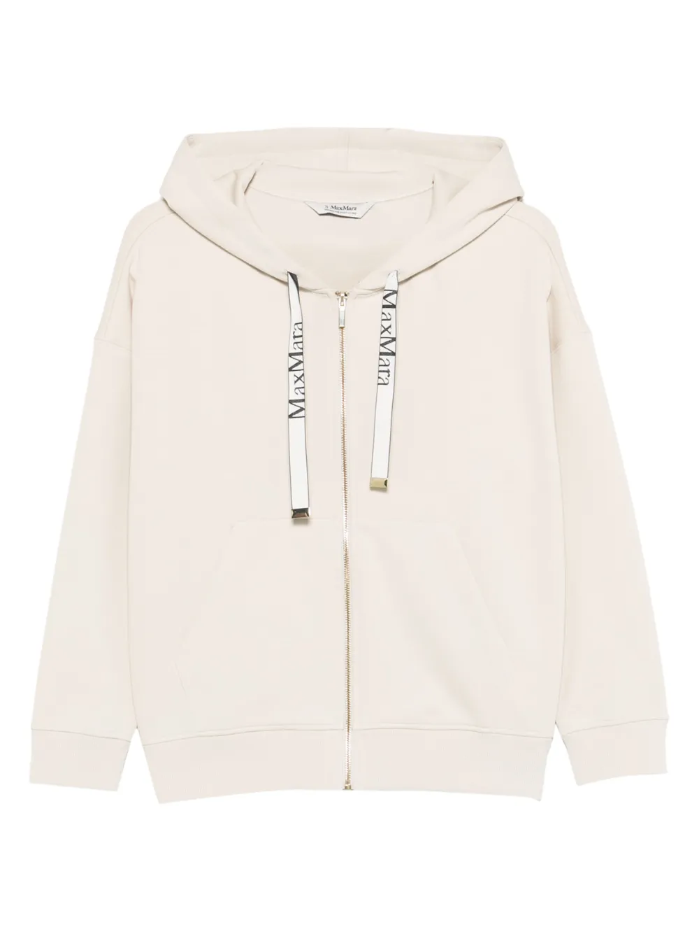 'S Max Mara sudadera con capucha y cremallera | neutro | Image 1