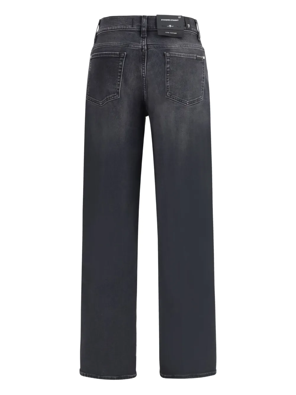 7 For All Mankind Stovepipe five-pocket jeans - Grijs