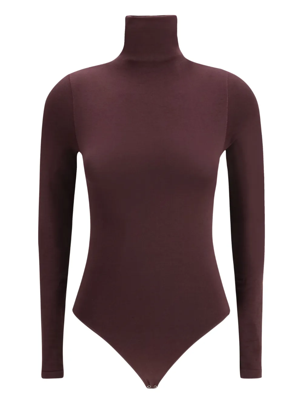 Wolford turtleneck long-sleeve bodysuit - Marrone