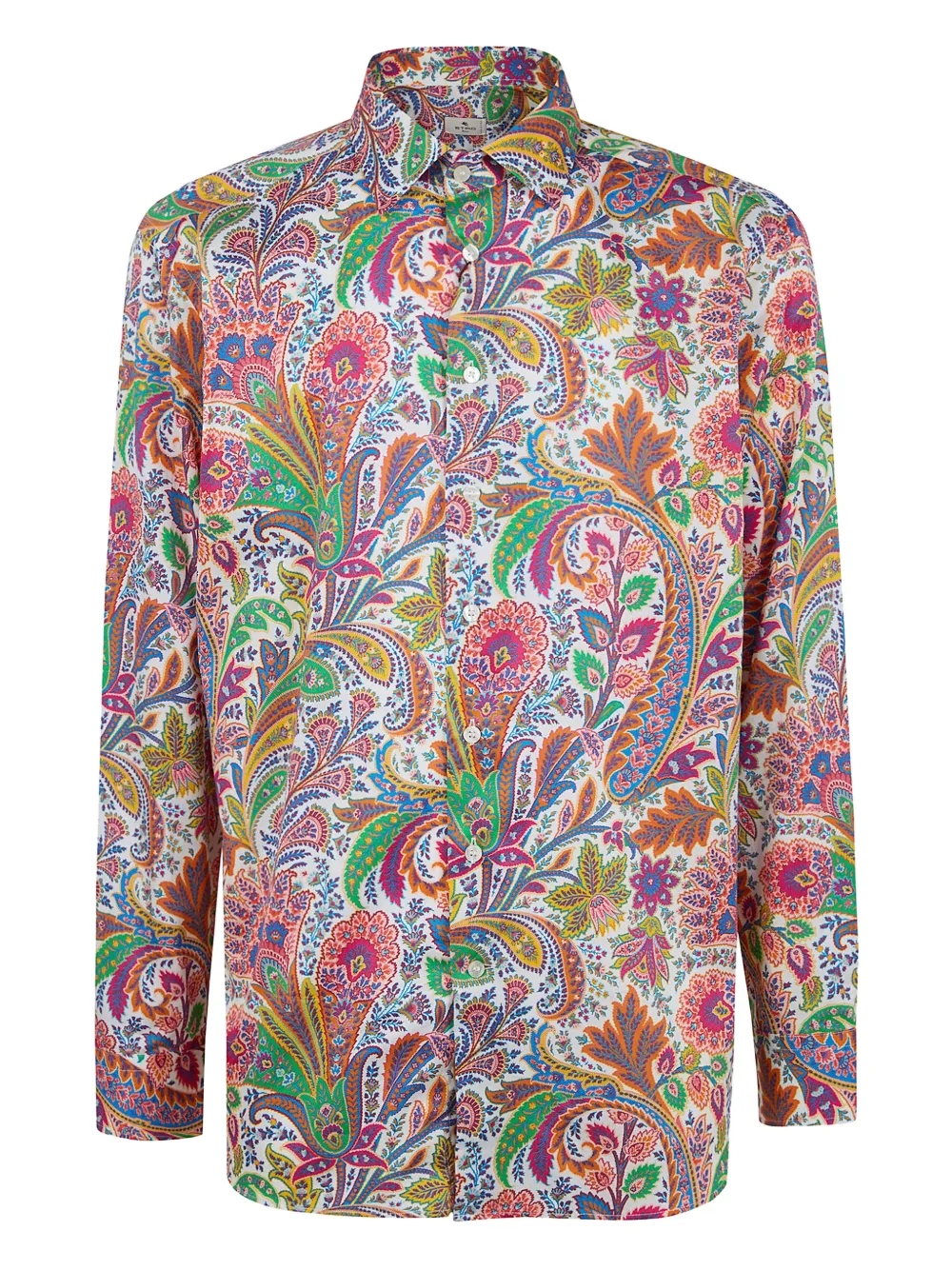 ETRO paisley-print long-sleeve shirt - Bianco