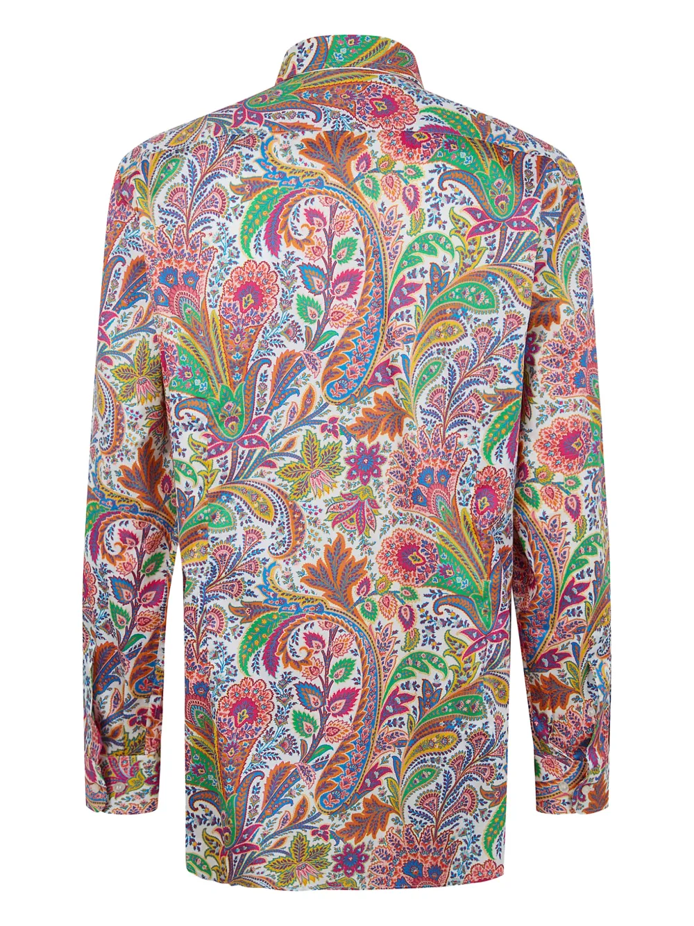 ETRO paisley-print long-sleeve shirt - Wit