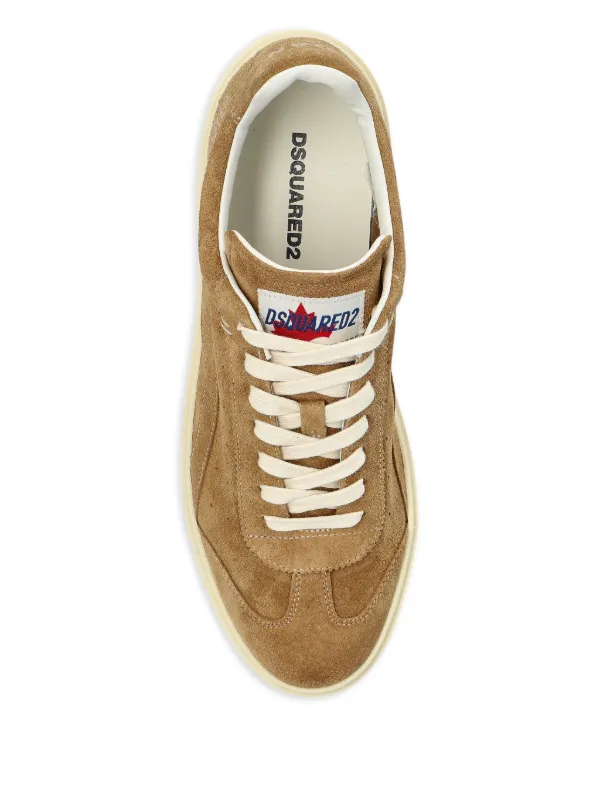 DSQUARED2 スエード スニーカー | ブラウン | FARFETCH JP