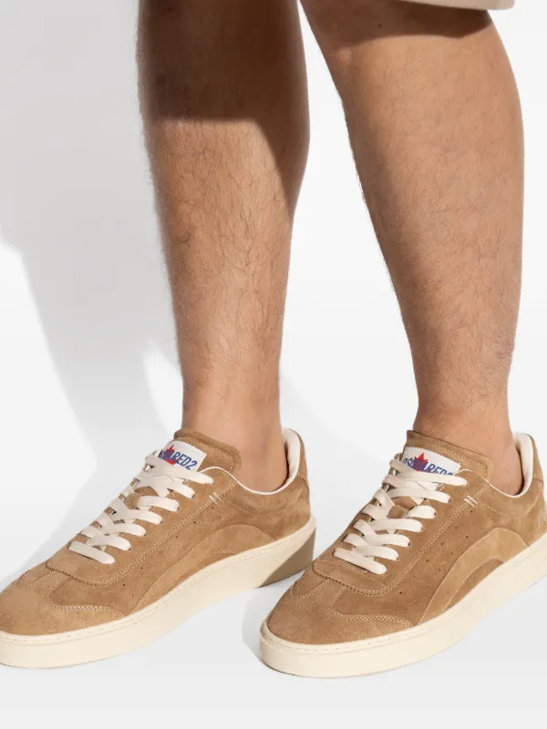 DSQUARED2 スエード スニーカー | ブラウン | FARFETCH JP