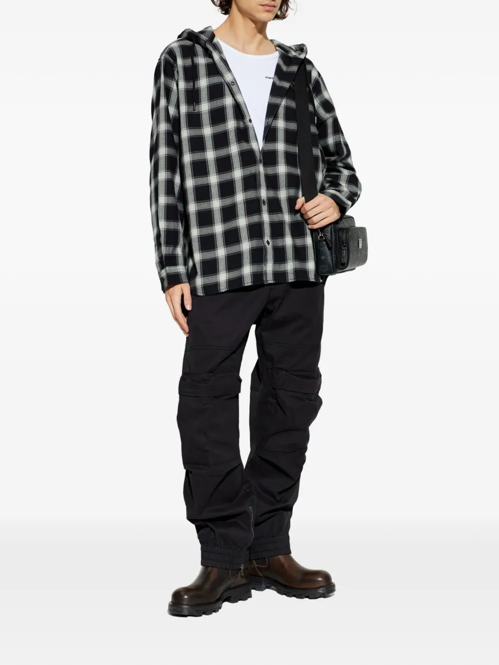 Diesel Broek met ritszak - Zwart