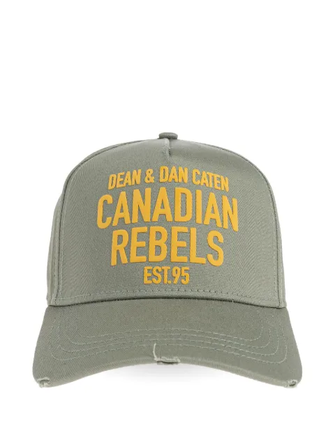 DSQUARED2 Boné com efeito destroyed