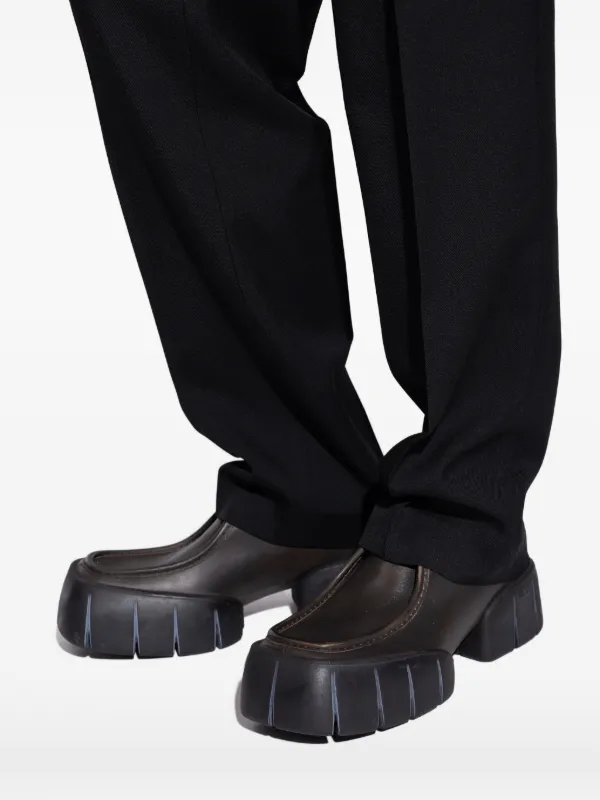 Diesel D-TEX Chunky Sole Derby Shoes | Brown | FARFETCH display picture 2