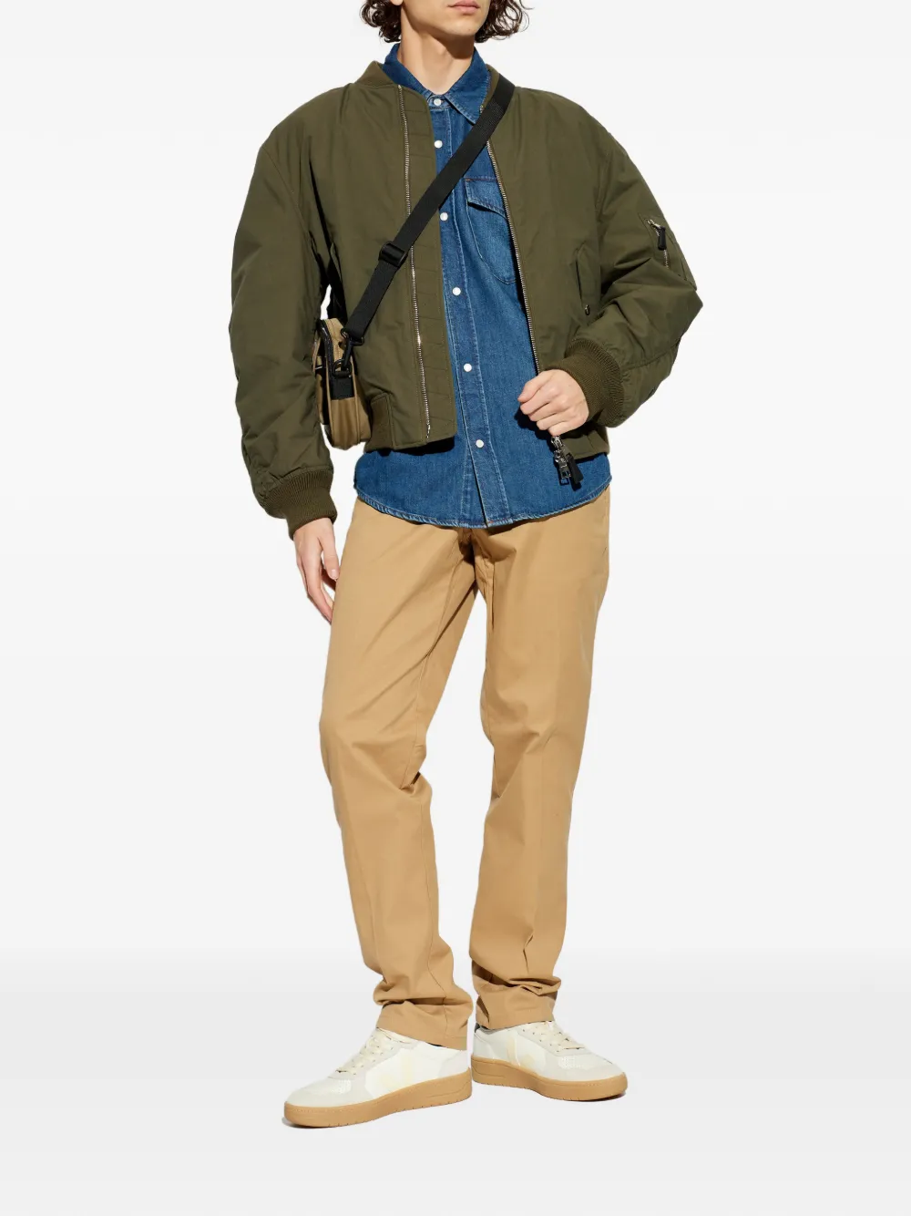 Diesel Broek met knopen - Beige