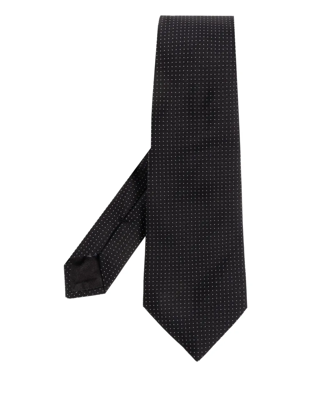 Giorgio Armani dotted tie | Black | Image 1
