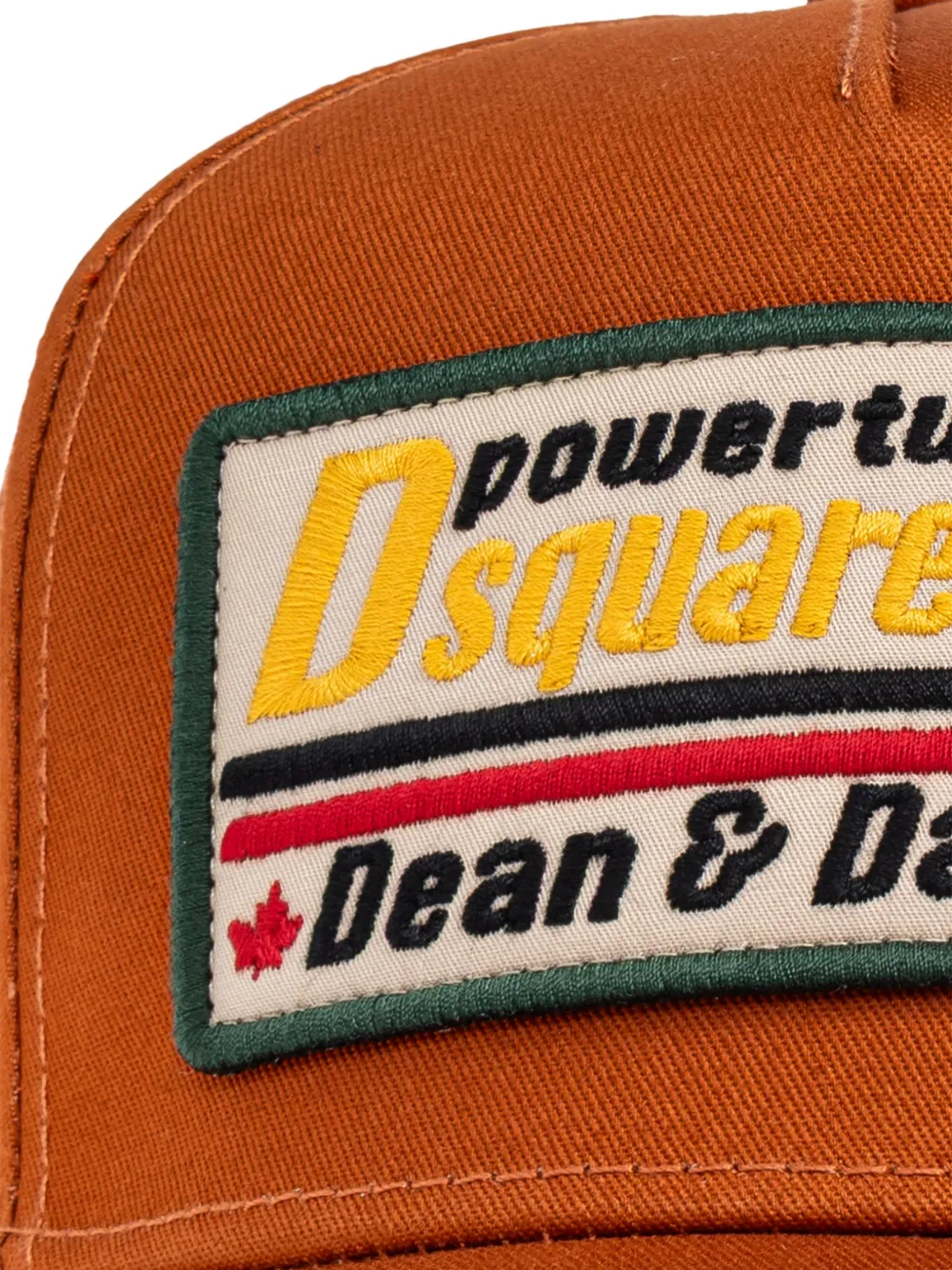 DSQUARED2 Honkbalpet met logopatch Oranje