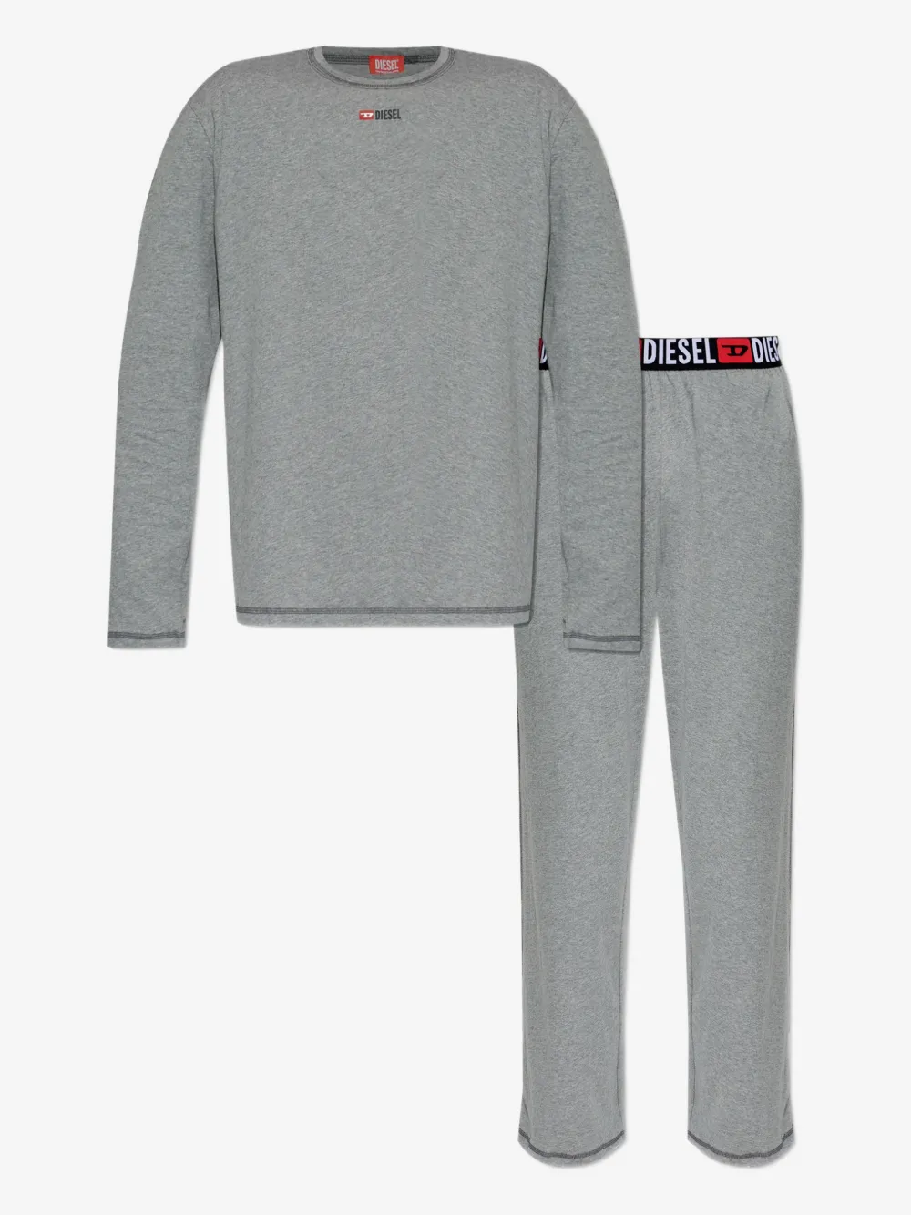 Diesel long-sleeved pajamas | Grey | Image 1