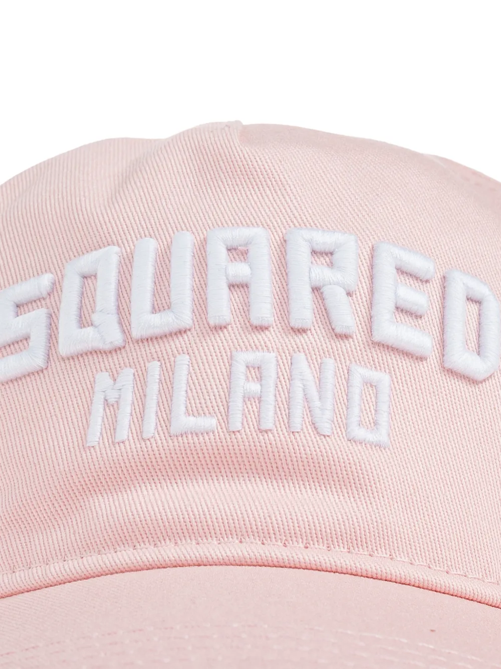  Dsquared2 Embroidered Baseball Cap - Pink 