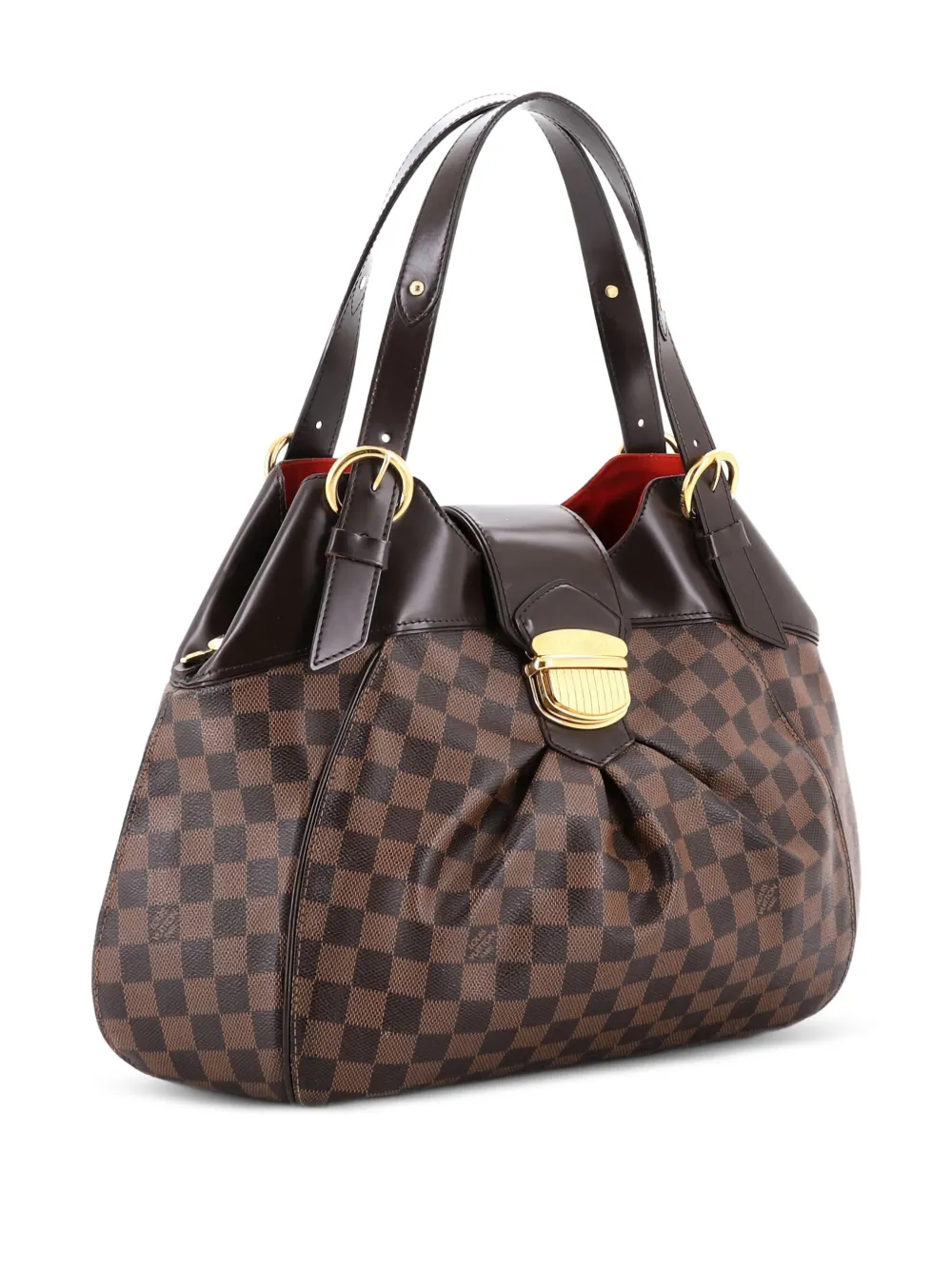 Louis Vuitton Pre-Owned Sistina Handbag Damier GM hobo bag - Marrone