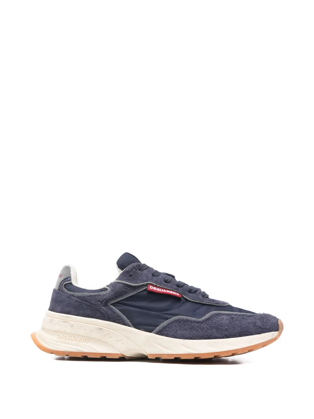 DSQUARED2 lace-up sneakers Blauw