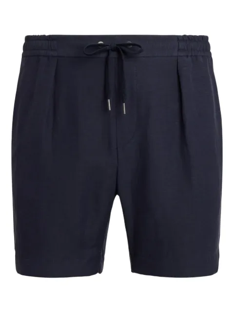 Ralph Lauren Purple Label pleated-front drawstring shorts