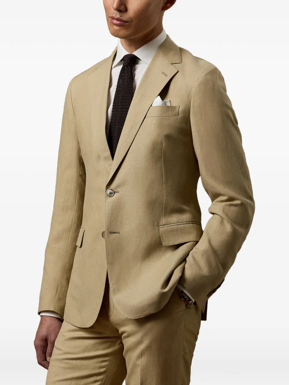 Ralph Lauren Purple Label Hadley blazer Beige