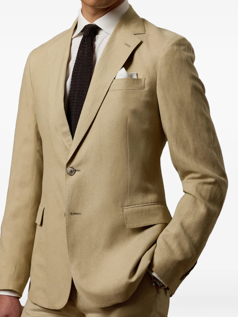 Ralph Lauren Purple Label Hadley blazer Beige