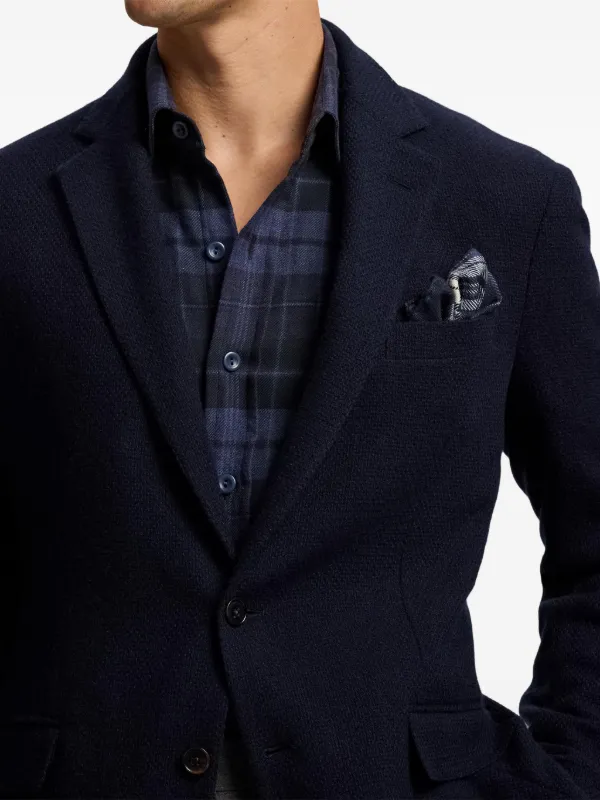 Ralph Lauren Purple Label カシミア シングルジャケット | ブルー