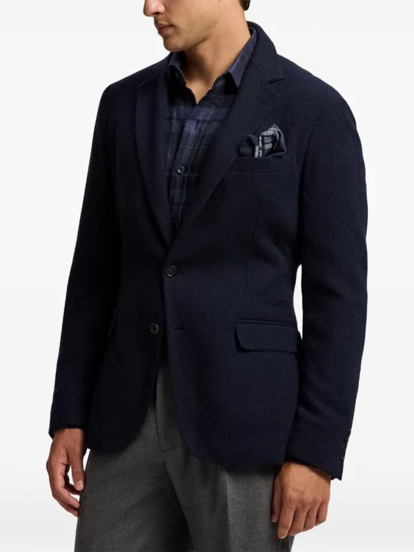 Ralph Lauren Purple Label カシミア シングルジャケット | ブルー