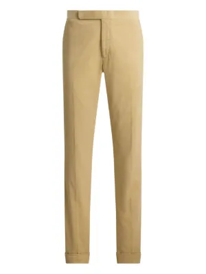 Ralph Lauren Purple Label Calça De Alfaiataria Com Pregas | Neutro