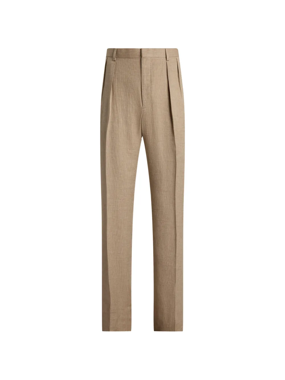 Ralph Lauren Purple Label double-pleated trousers - Nude