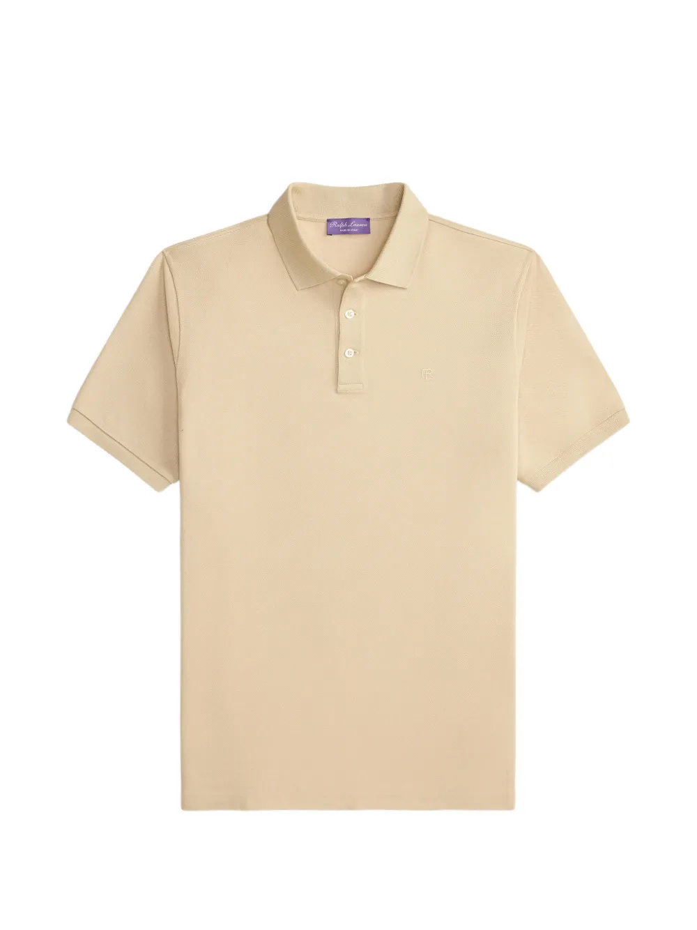 Ralph Lauren Purple Label Polo con logo ricamato - Toni neutri