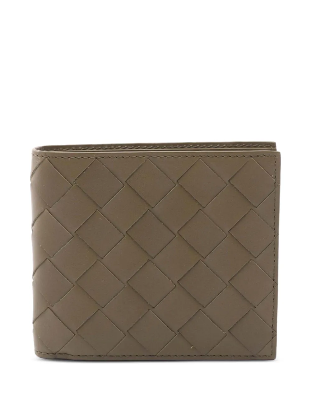 Bottega Veneta Pre-Owned 2012-2025 Leather Intrecciato Wallet small wallets - Marrone