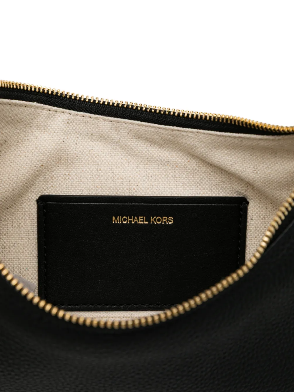 Michael Kors Medium Nolita schoudertas Zwart